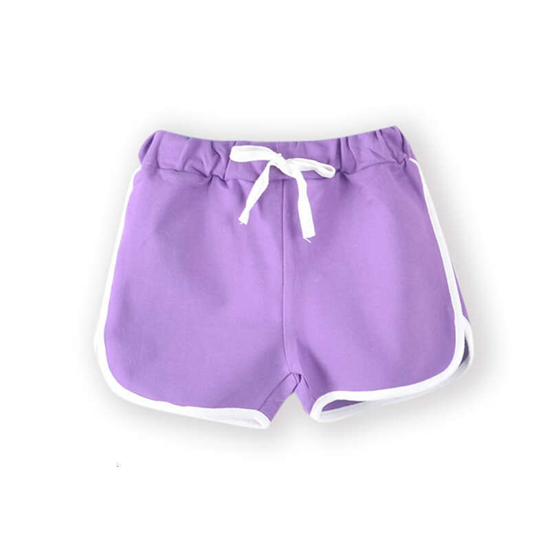 3-13Yrs Kids Boys Girls Summer Sport Shorts Unisex Children Candy Color Casual Short Pants Trousers Bottoms