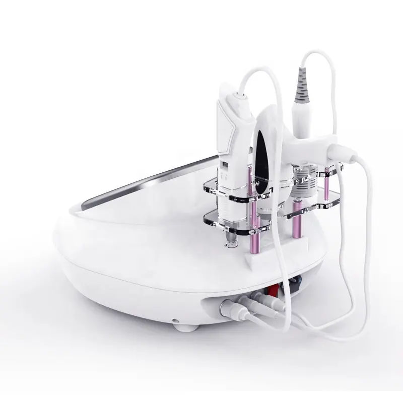 Multifunction 3 In 1 RF Cold Hammer Pore Shrinking Facial Firming Anti Wrinkles No Needle Portable Mesotherapy Jet Peel Injector Skin Moisturizer Mach