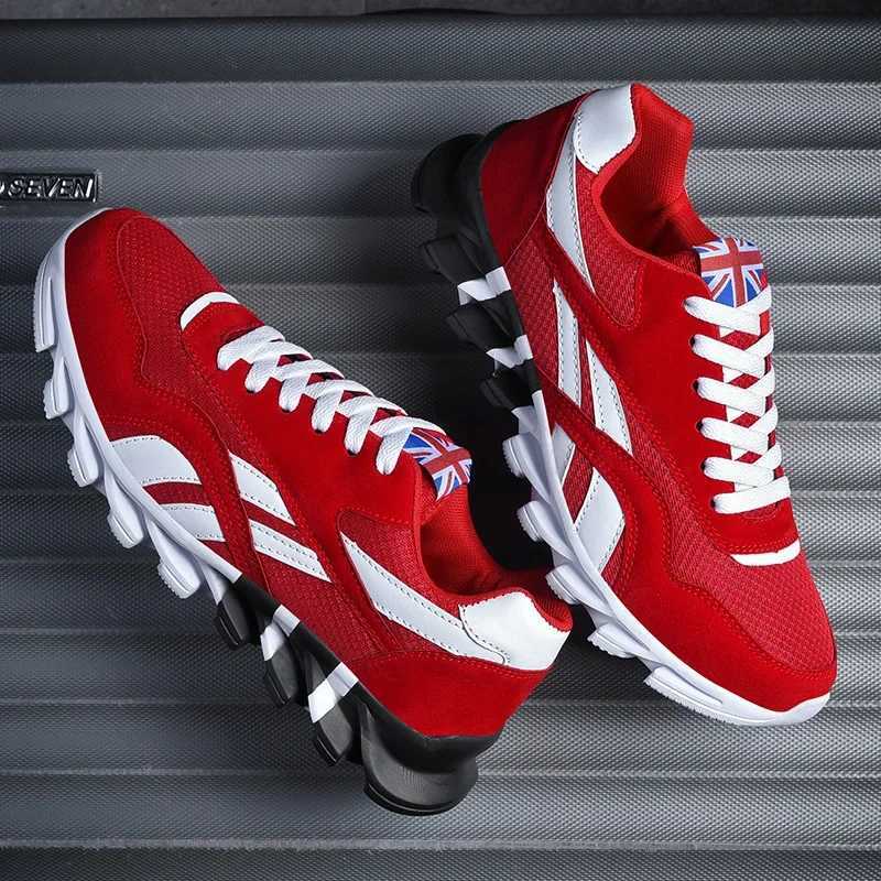 High Quality Mens shoes lightweight breathable shoes anti slip breathable running shoes mens shoes size 36-48 large sports shoes direct transport T241