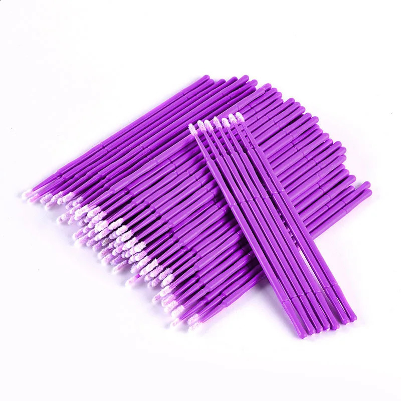 1000 PCS Disposable Makeup Cotton Swab Mini Individual lash Applicators Mascara Brushes Eyelash Extension Micro Brush make up 241226