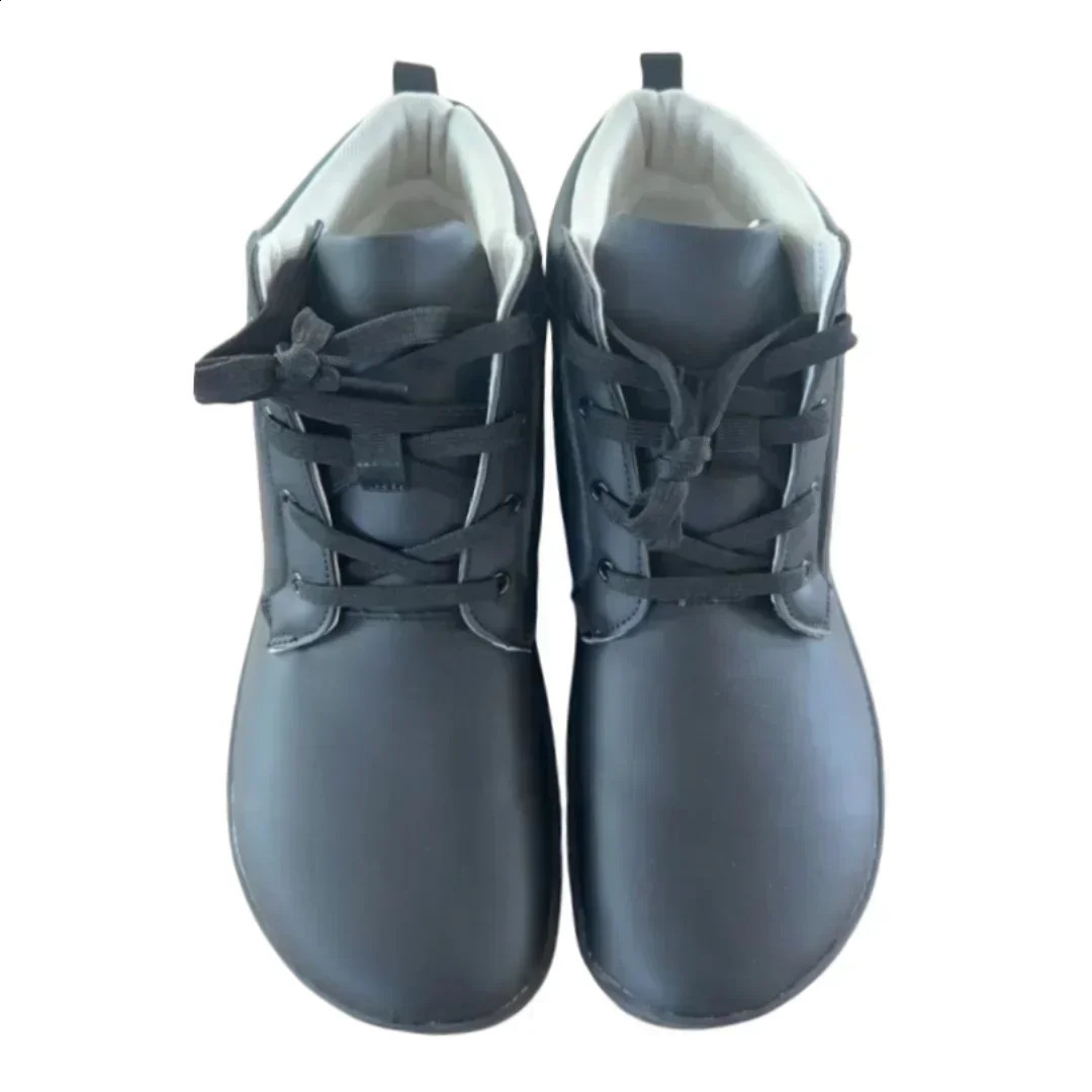 ZZFABER Adult Barefoot Boots Winter Ankle Warm Shoes for Women Men Outdoor Minimalist Snow Boots Comfortable Winter Boots241226