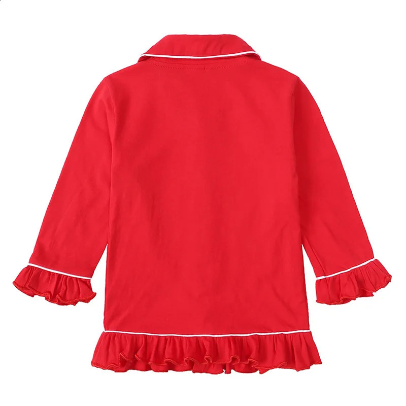 Autumn Kids Girls Clothes Sets for Boys Long Sleeve Cardigans Trousers Suits Childrens Pajamas Christmas Winter Lounge Clothing 241225