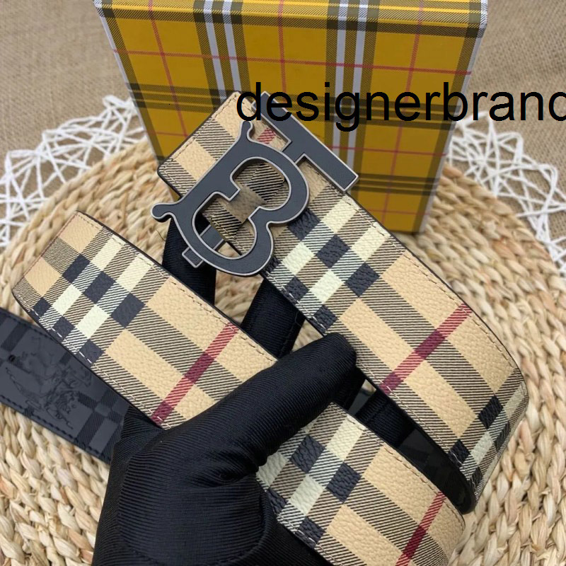 men belt designer mens leather belts genuine stripe top quality womens two sides fashion q7nl#еburberryоburberrys2аDN0C