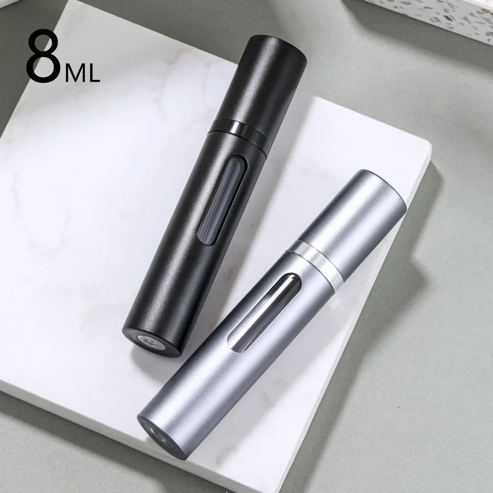 3Pcs Glass Refillable Perfume Bottle Spray Scent Pump Portable Travel Empty Cosmetic Containers Mini Spray Atomizer Bottles 241225