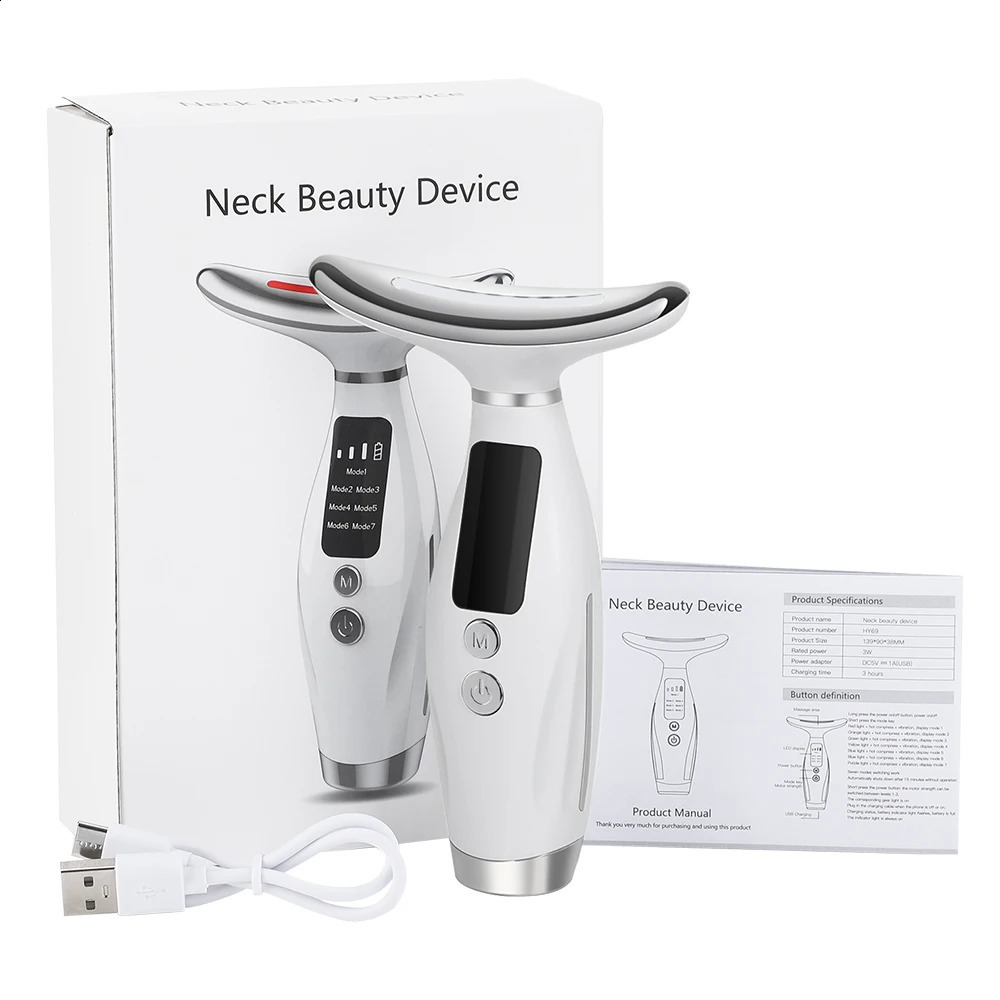 Multifunctional Comfort Massager Neck Massager Neck Beauty Neck Face Lifting Tool Vibration Beauty Massager 241226