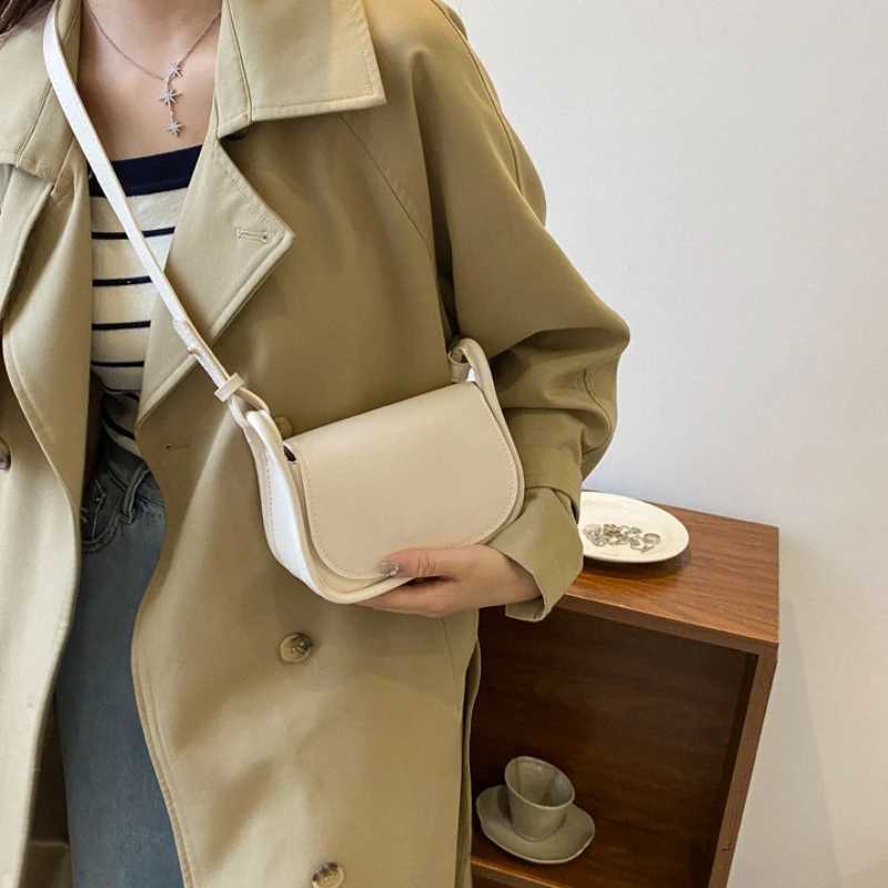 Solid Color PU Leather Bags for Women Stylish and Simple Mini Bag 2024 Small Square Bag Bolsos Para Mujer Drop ShippingXJ241225