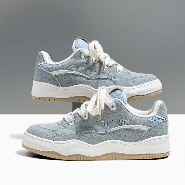 Popular Men Casual Fashion Bread Shoes Thick Sole Trendy Versatile Triple Beige Red Blue fashion