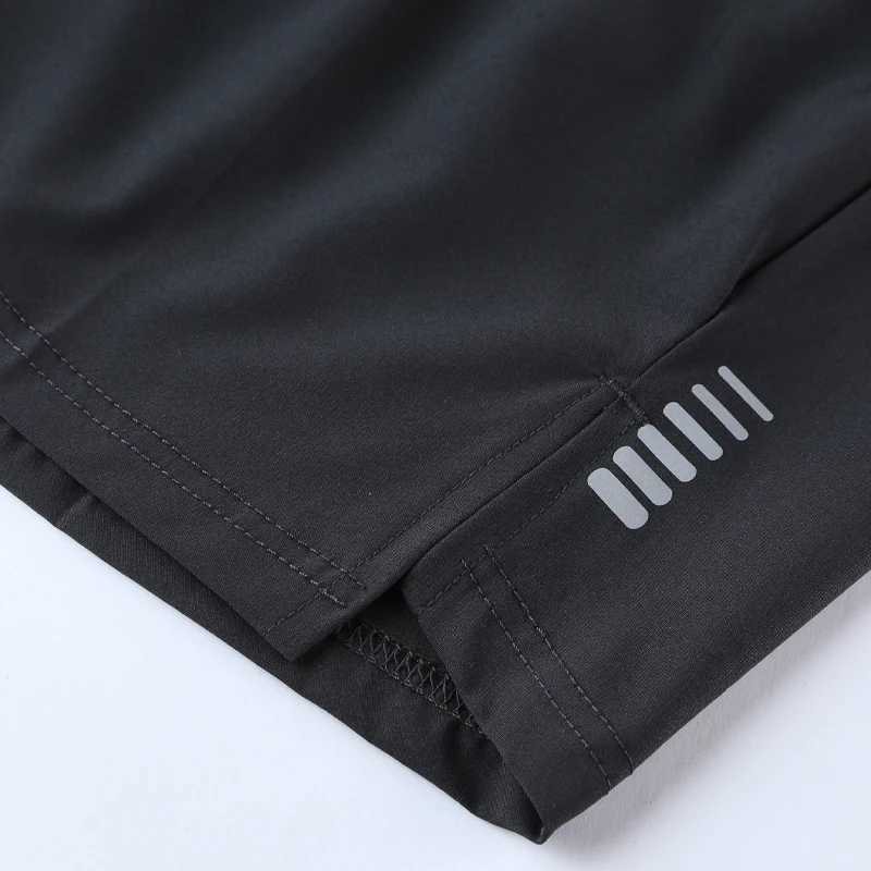 Men Running Shorts Quick Dry Fitness Sport Knee Length Shorts 2022 New Casual Gym Shorts Loose Male Training ShortsXJ241226