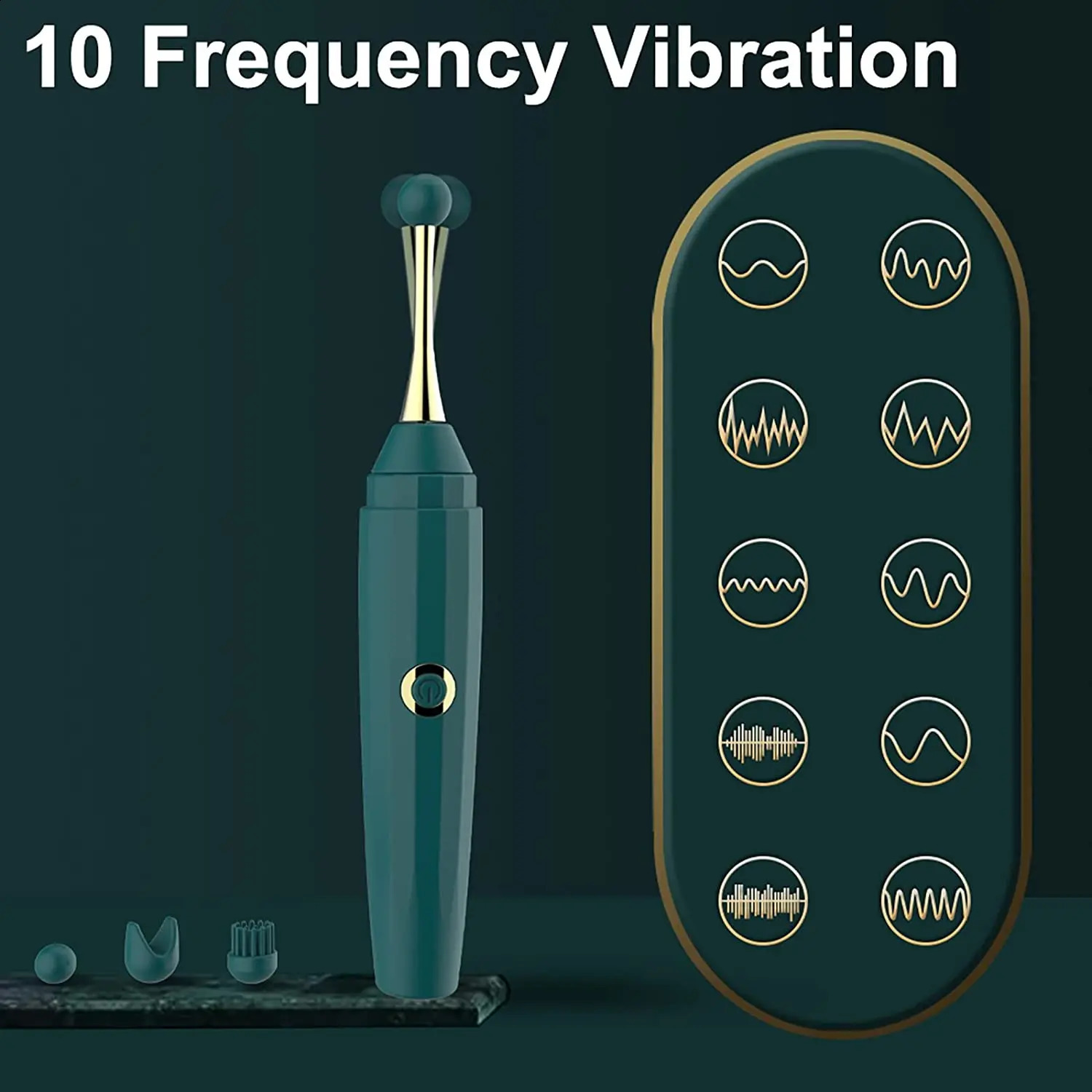 10 Modes Pen Point Tidal Vibrator Female G Spot Clit Vibrators Clitoral Stimulator Powerful AV Stick Massager Sex Toys For Women 241226