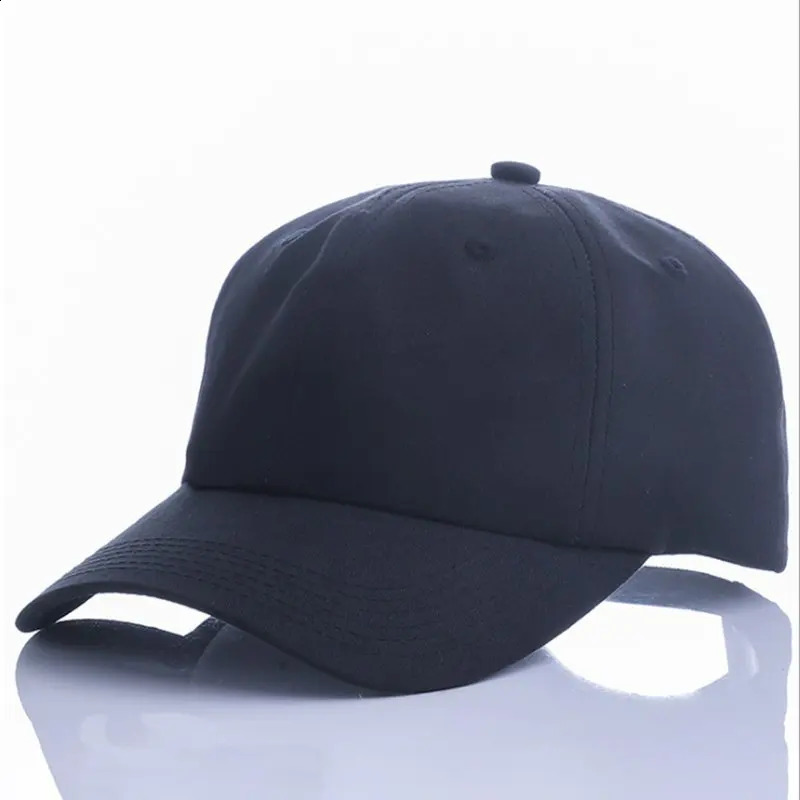 WZCX MOQ10pcs Fashion Embroidery Custom Letter Baseball Cap Solid Color Unisex Adjustable Adult Cap Hip Hop Cap 241226