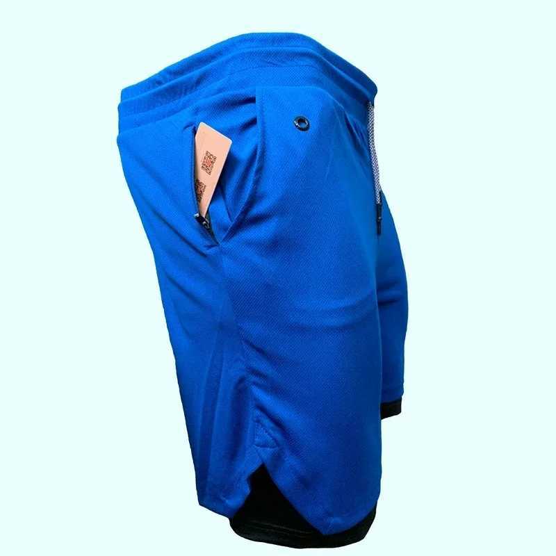 2024 Newest Running Shorts Men 2 in 1 Training Gym Shorts Fitness Men Joggers Jogging Summer Sports Shorts Workout Short PantsXJ241226