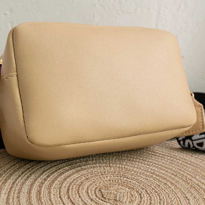 Womens Bag Small New Spring And Summer Square Ctrasting Letters Single Shoulder CrossbodyXJ241225