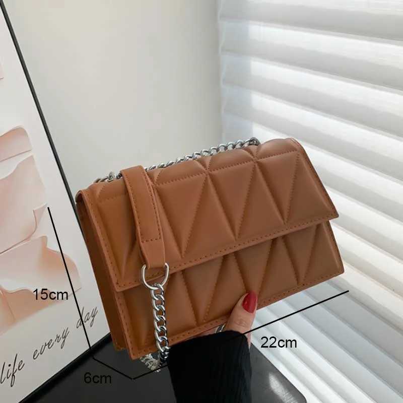Designer Fi Women Shoulder Bag Ladies PU Leather Handle Handbags Chain Strap Crossbody Bags for Women Designer Bag XJ241225