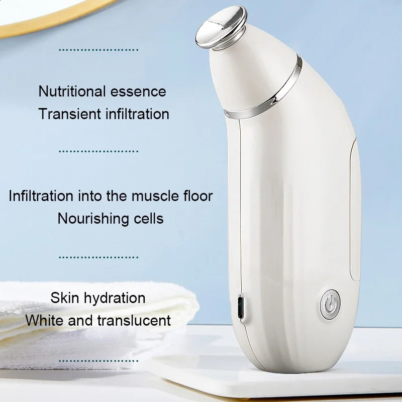 Portable Magic Oxygen Bubble Machine Face Skin Care Cleansing Massager Beauty Salon Home Instrument for Women 241226