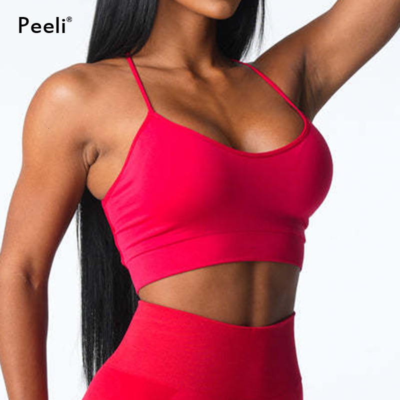 Cascade Seamless Sports Bra Women Clothing Padded Yoga Bras Push Up Gym Crop Top Brassiere Workout Bralette Sportswear