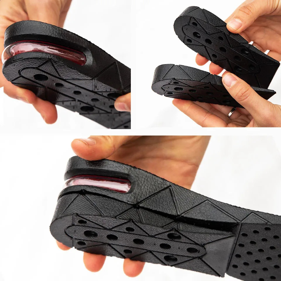 3-9cm Invisible Height Increase Insole Cushion Height Adjustable Shoe Heel insoles Insert Taller Support Absorbant Foot Pad 241226