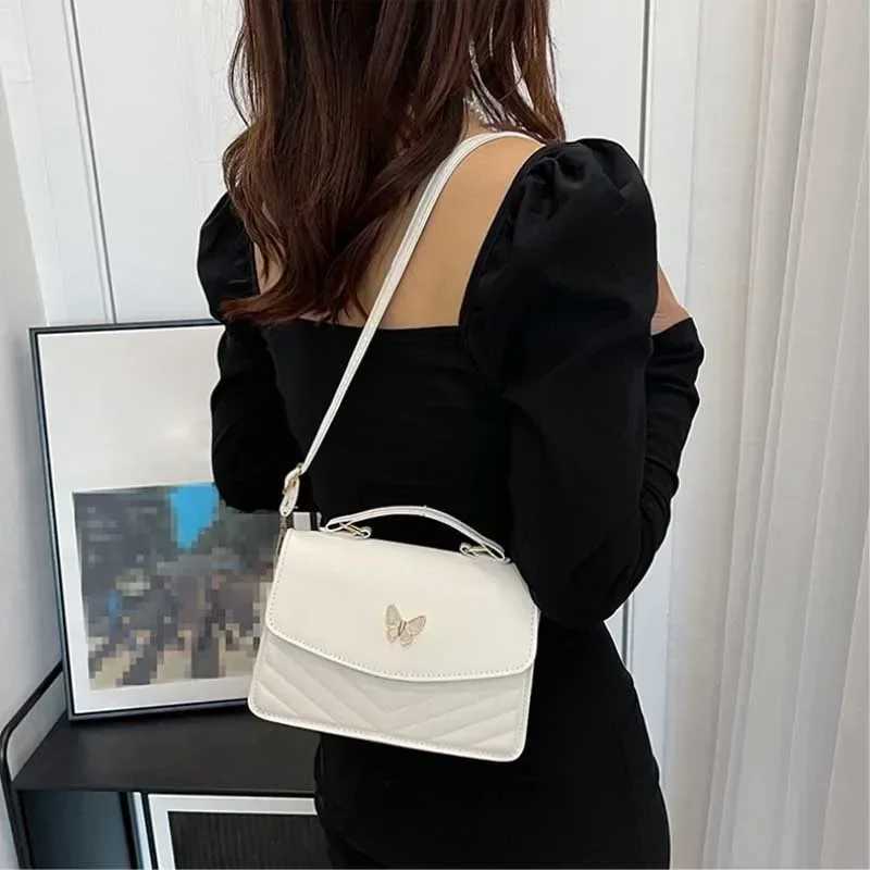 PU Versatile and Fiable Portable Small Square Bag Single Shoulder Crossbody Bag Luxury Designer Handbag Bolsas De MujerXJ241225