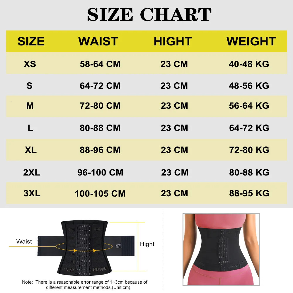 Waist Trainer Corset Women Binders Shapers Tummy Wrap Body Shapewear Slimming Belt Flat Belly Workout Postpartum Girdle S0238 241225