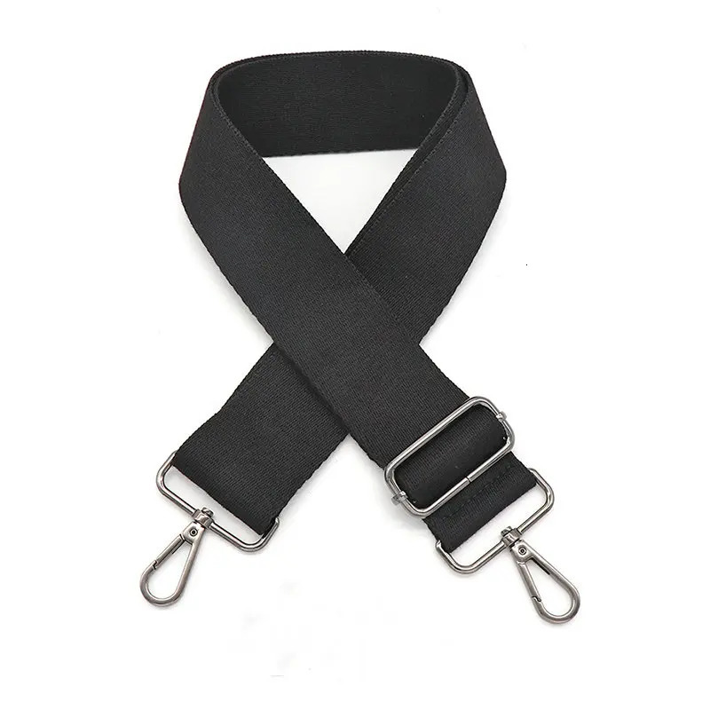 black Inclined shoulder bag 3.8cm 5cm wide bag strap belt accessories DIY Single shoulder bag belt handle 90~135cm adjustable 241225