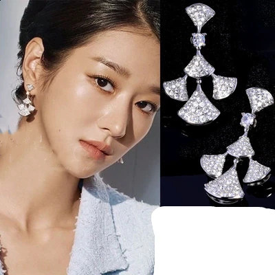 Irregular Seo Yea Ji TV same earrings Korean girl simple for women brincos fashion jewelry mujer earring XR005 241226