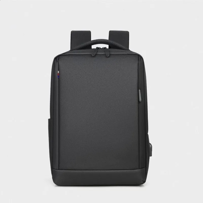 Mens 14 inch Laptop Backpacks Oxford School Bag Fashion Travel Male Mochilas Feminina Casual Women Schoolbag USB Charging 241226