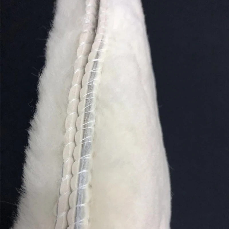 Wool insoles for shoes Sheepskin Natural Shearling Real Fur Wool Men and women To keep warm in winter 241226