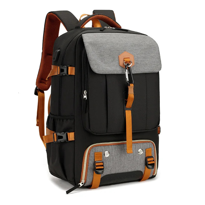 40L ultra large capacity mens backpack high-end travel backpack sports outdoor luggage bag mountain climbing bag waterproof 241225