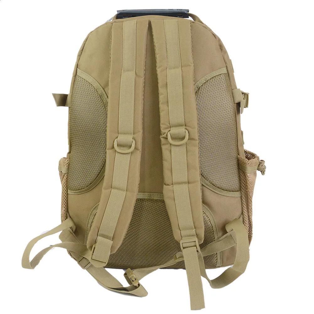Large capacity outdoor shoulder men and women travel multi-functional camouflage tactical backpack scratch hiking bag 241226