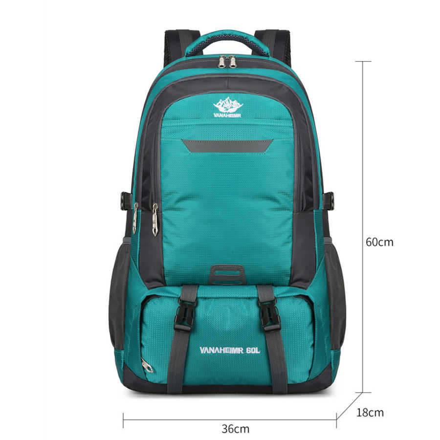 Mountaineering Bag New Outdoor Large Capacity Backpack Water Proof Mens And WoMens Hiking Travel Bag 240920