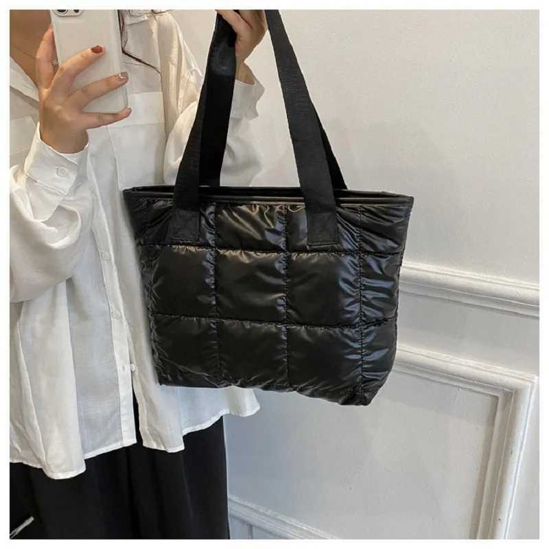 New Fi Bag Womens Bag Crossbody Bag Korean Style Space Cott Bag Shoulder Bag Handbag Plaid Bag Trendy BagXJ241225