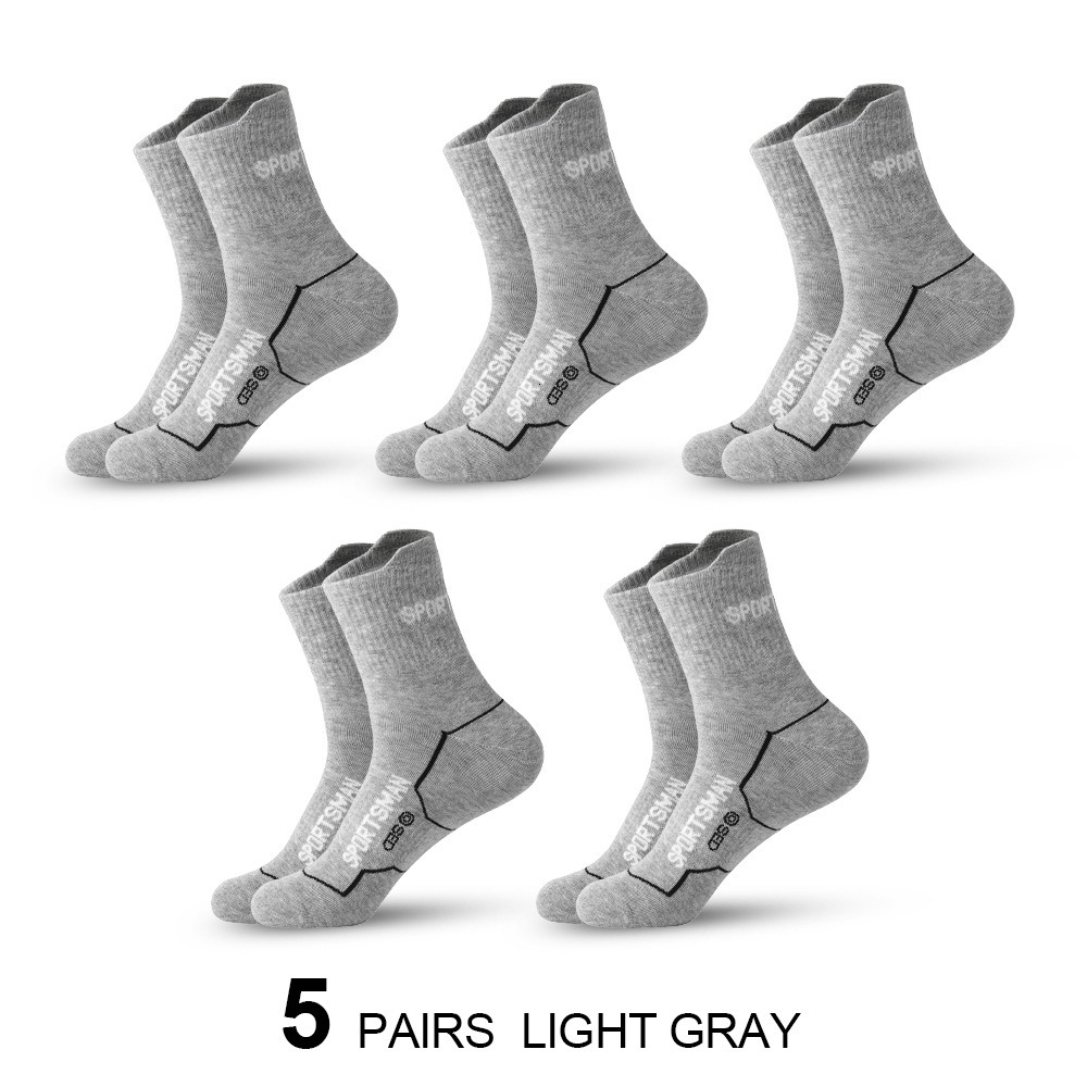 Ddmytiger Ddmytiger New Mid Length Sports Sweat Absorbing And Odor Resistant Cotton Socks Men S Running Cycling Fitness Basketball