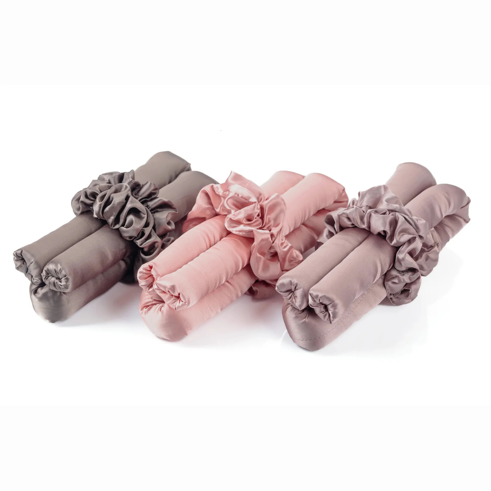 Heatless Curling Rod Headband No Heat Silk Curls Ribbon Hair Rollers Sleeping Soft Headband Lazy Hair Curlers Hair Styling Tools 241225