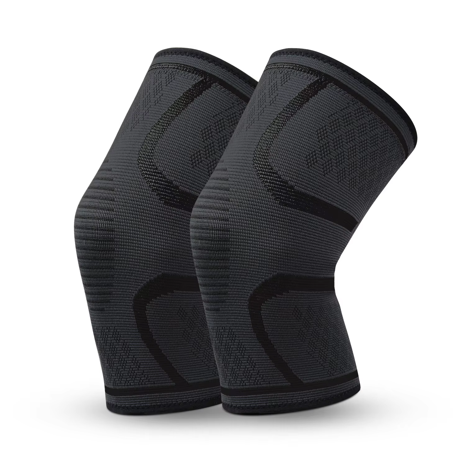 Men women nylon knee brace Compression knee sleeve for running