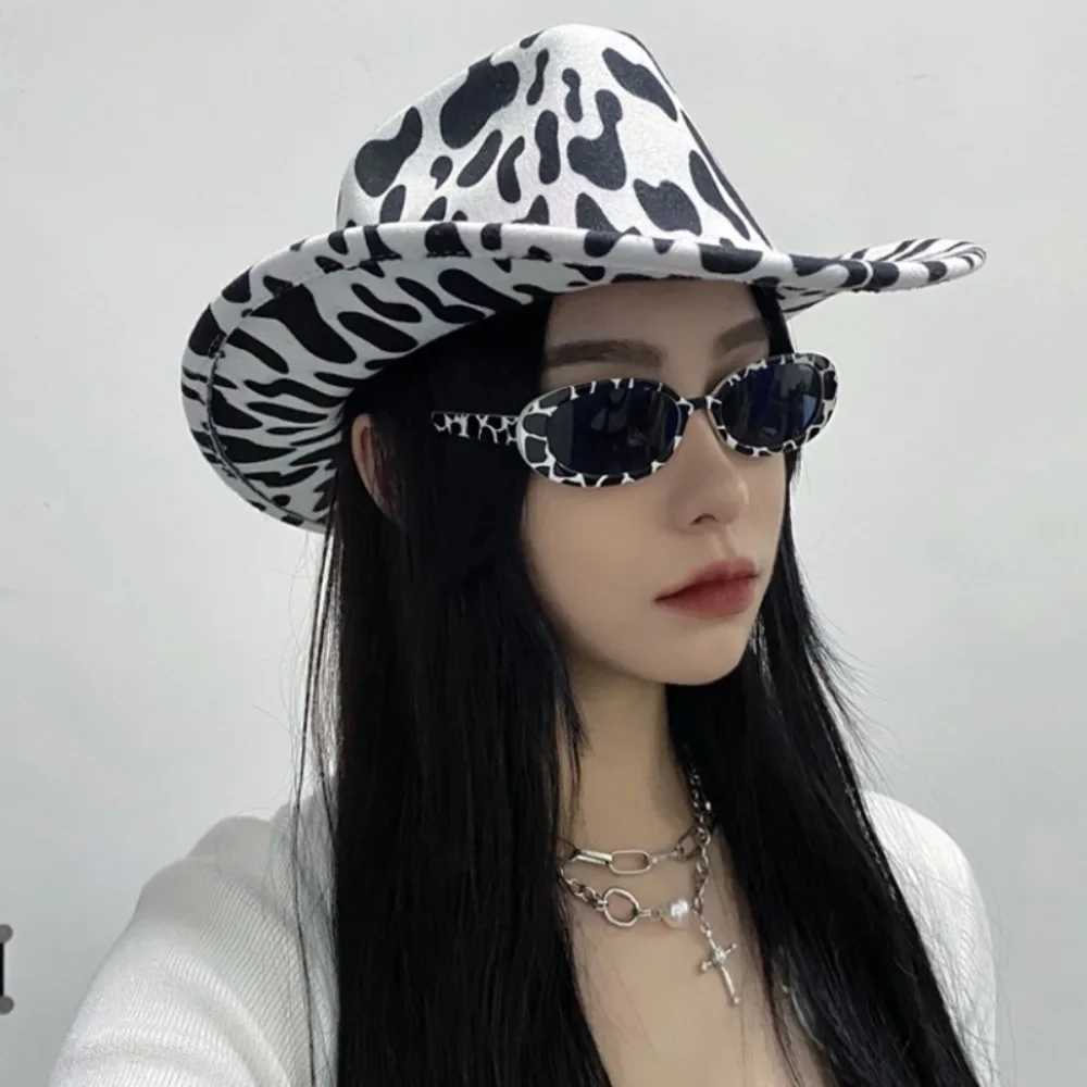 Western style cowboy hat cowboy hat pattern cowboy hat mens outdoor travel C sun hat party dance adult fashion W241225