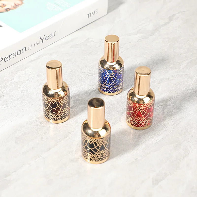 10pcs 30ml Empty Glass Perfume Bottles Screw Cap Travel Portable Container Fragrance Dispenser Bottle Fine Mist Spray Bottle 241225