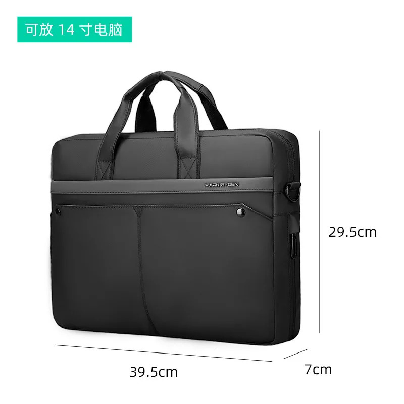 Mark Ryden Briefcase bag Men Bag Handbag Work Business Tote Office Storage Attache Case 241225