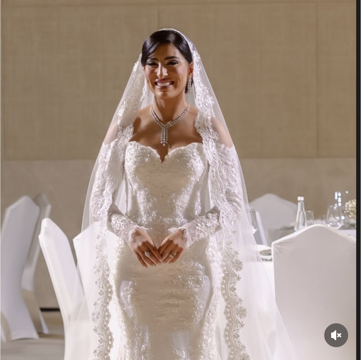 2025 Arabic Elegant Lace Mermaid Wedding Dresses Appliques Off Shoulder Long Sleeves Bridal Gowns Back Lace-up Ivory Tulle Vesstido De Novia