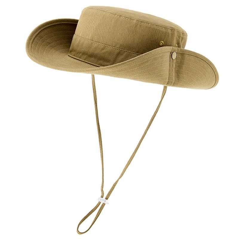 2024 Spring/Summer High Quality Cotton Fishermans Hat Dad Sun C Mens Bucket Hat W241225