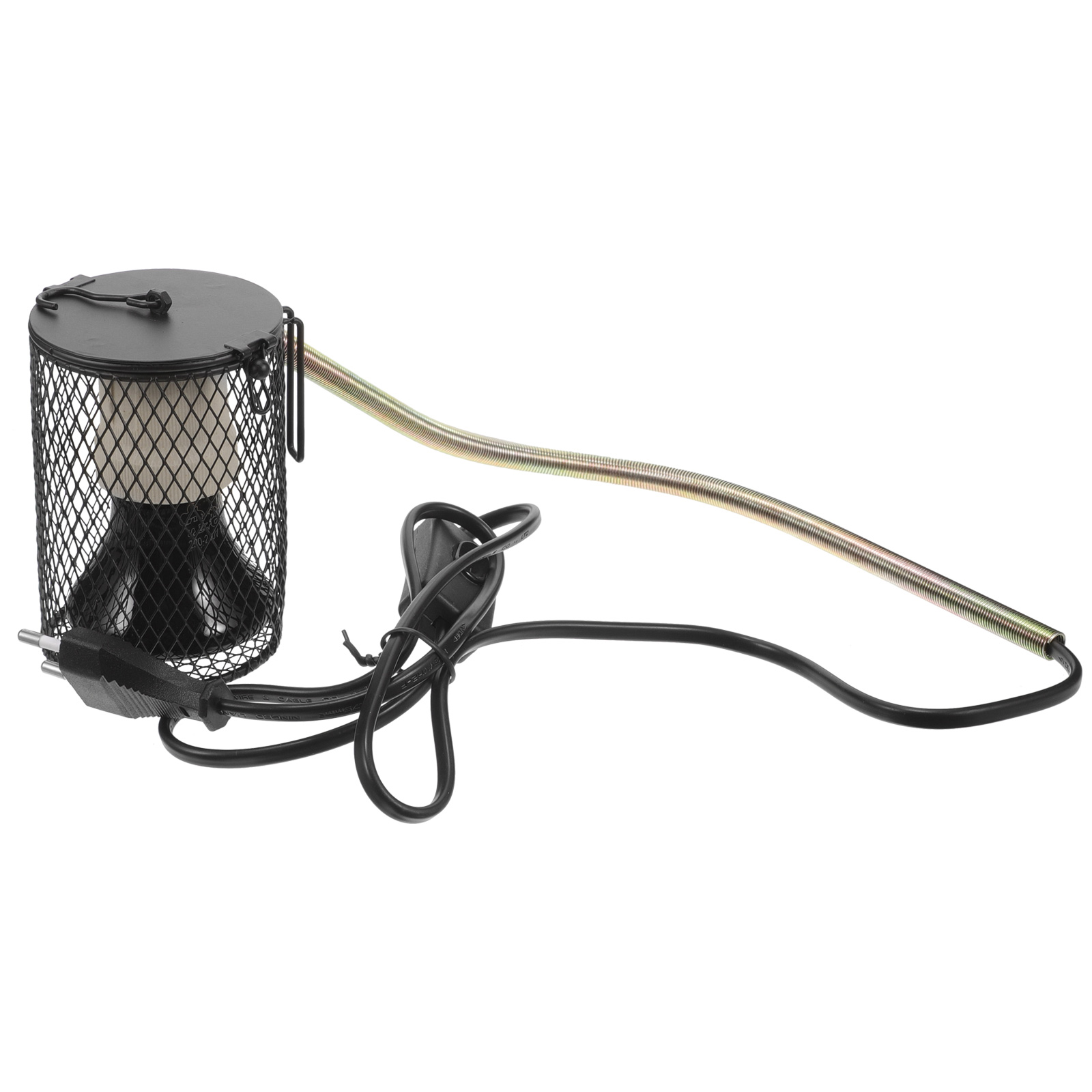 Heater Lamp Grille Reptile Tank Bulb Bulbs Reptiles Animal Bird Heating Metal
