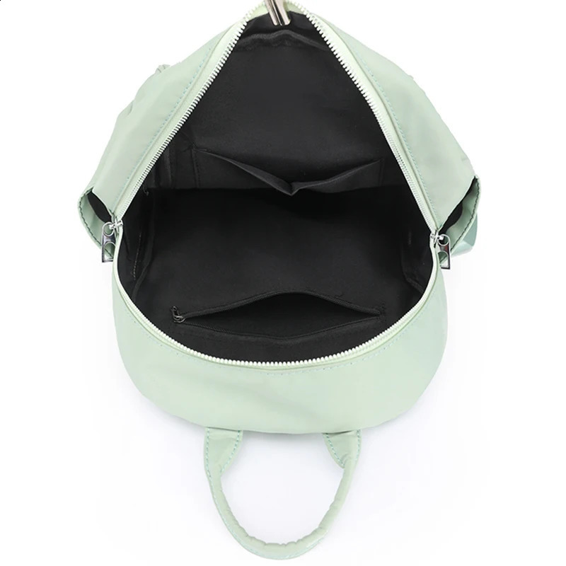Large Capacity Solid Color Multifunctional Backpacks Light Nylon Waterproof Knapsack Womens Backpack Sac A Dos 241226