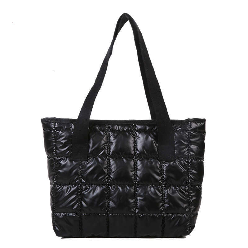 Internet Celebrity Personalized Down New Women's Bag For Autumn And Winter, Shoulder Underarm Tote Bag, Popular This Year