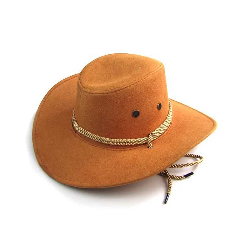 Newly arrived mens and womens 3-color large Brim hat mens denim hat Milner outdoor hat Sunbonnet casual fashion father gift in 2021 W241225