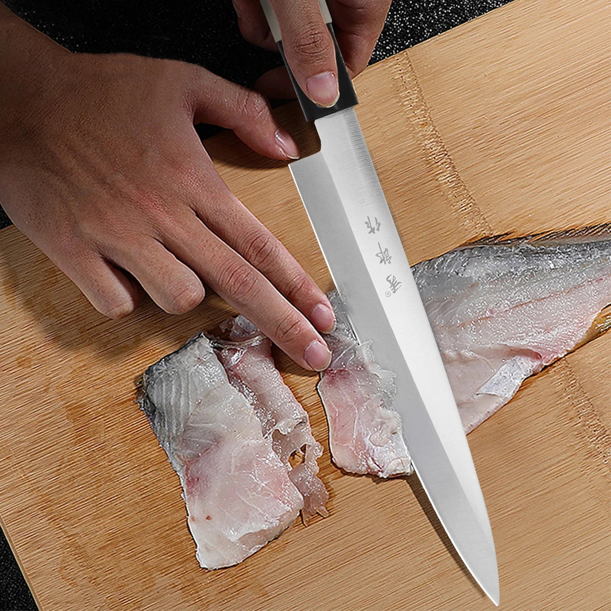 1-4 pieces of Japanese sushi sashimi knife slicing knife chefs maple handle cooking knife 241225