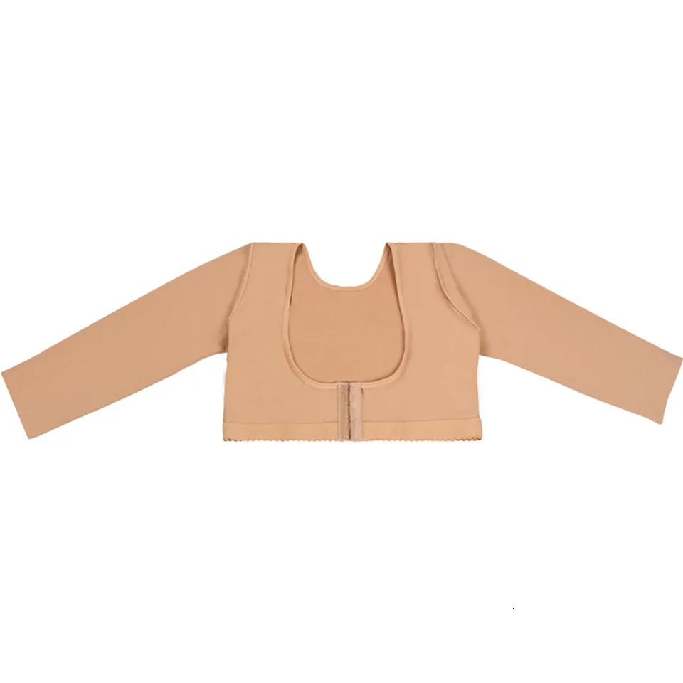 Posture Corrective Women Bust Push Up Body Shaper Seamless Arm Slimming Underwear Tops 241225