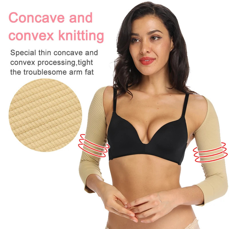Women Arm Shaper Back Shoulder Corrector Humpback Posture Corrector Arm Control Shapewear Arm Compression Slimming Underwear Top 241225