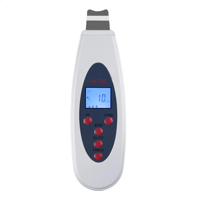 Ultrasonic Skin Scrubber Cleanser Face Cleaning Acne Removal Galvanic Spa Ultrasound Peeling Clean Tone Lift LW006 241226