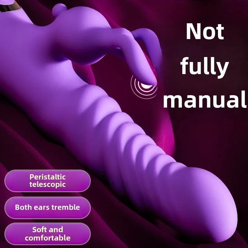 Rabbit Vibrator for Women Telescopic Dildo Powerful GSpot Twisting Vibrators Clit Stimulator Female Masturbator Sex Toys 241226