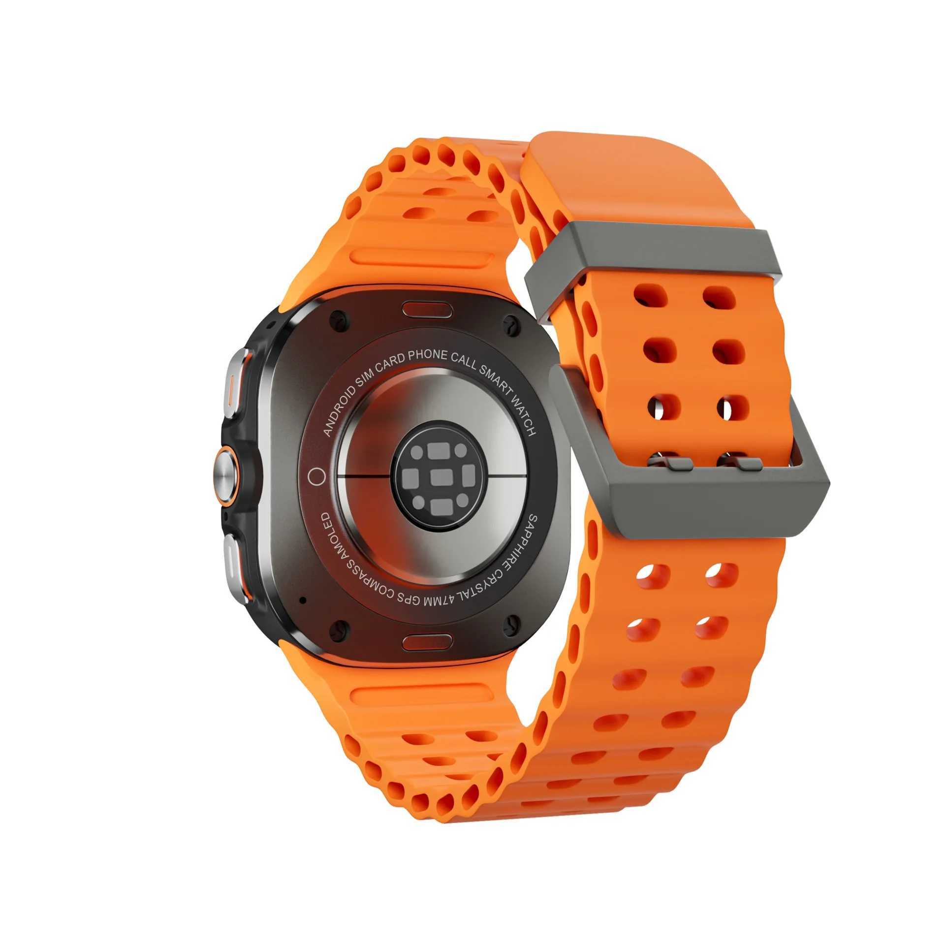 2025 Watch 7 Ultra Smart Watch Android 8.1 OS Smartwatch GPS WIFI Rotary 800W Camera 4G Global Calling Amoled Screen NFC Clock X241226