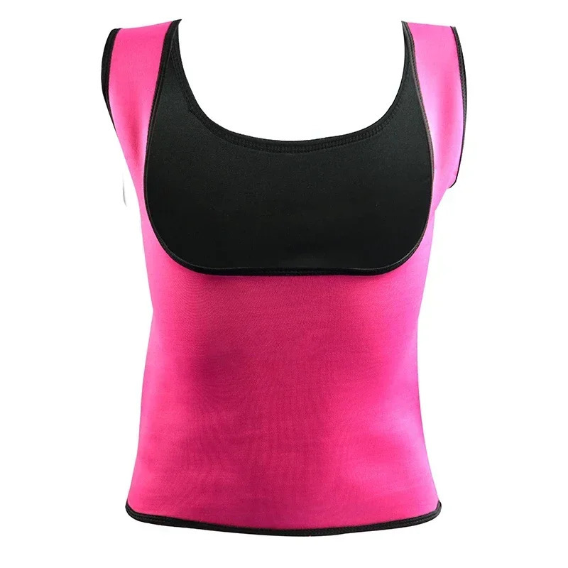 Plus SizeS-6XL Women Shapewear Weight Loss Neoprene Sauna Sweat Waist Trainer Corset Tank Top Vest Sport Workout Slimming Shaper 241225