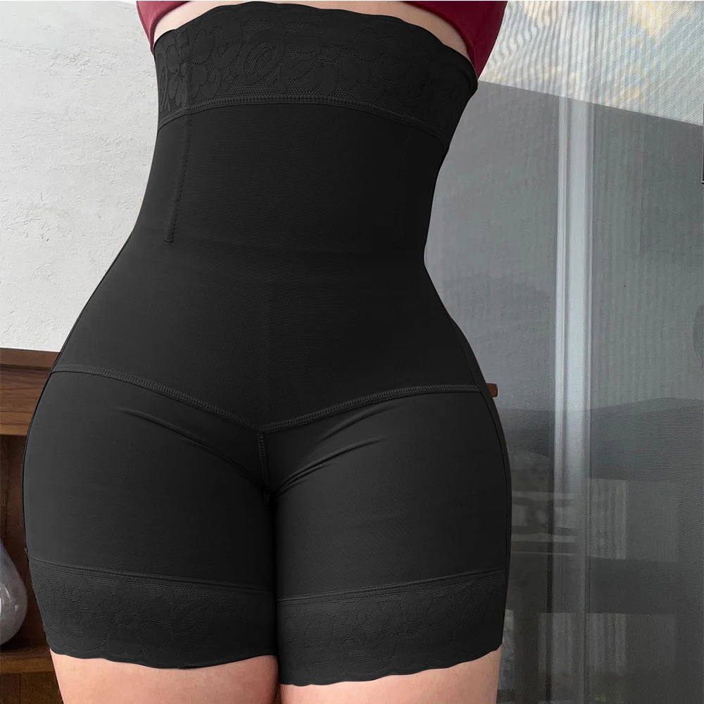 High Waist Body Shaper Panties Seamless Butt Lifter Compression Fajas Reducing Girdles Slimming Corset Shapewear Women Underwear 241225
